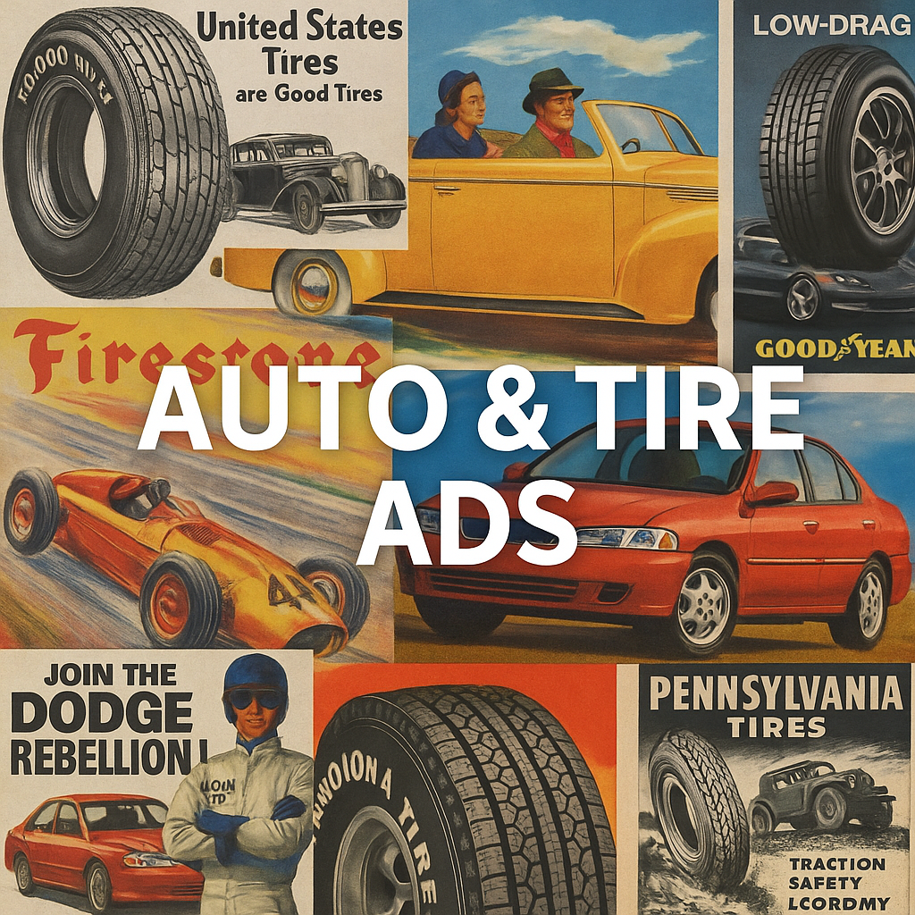 Auto & Tire magazine print advertising