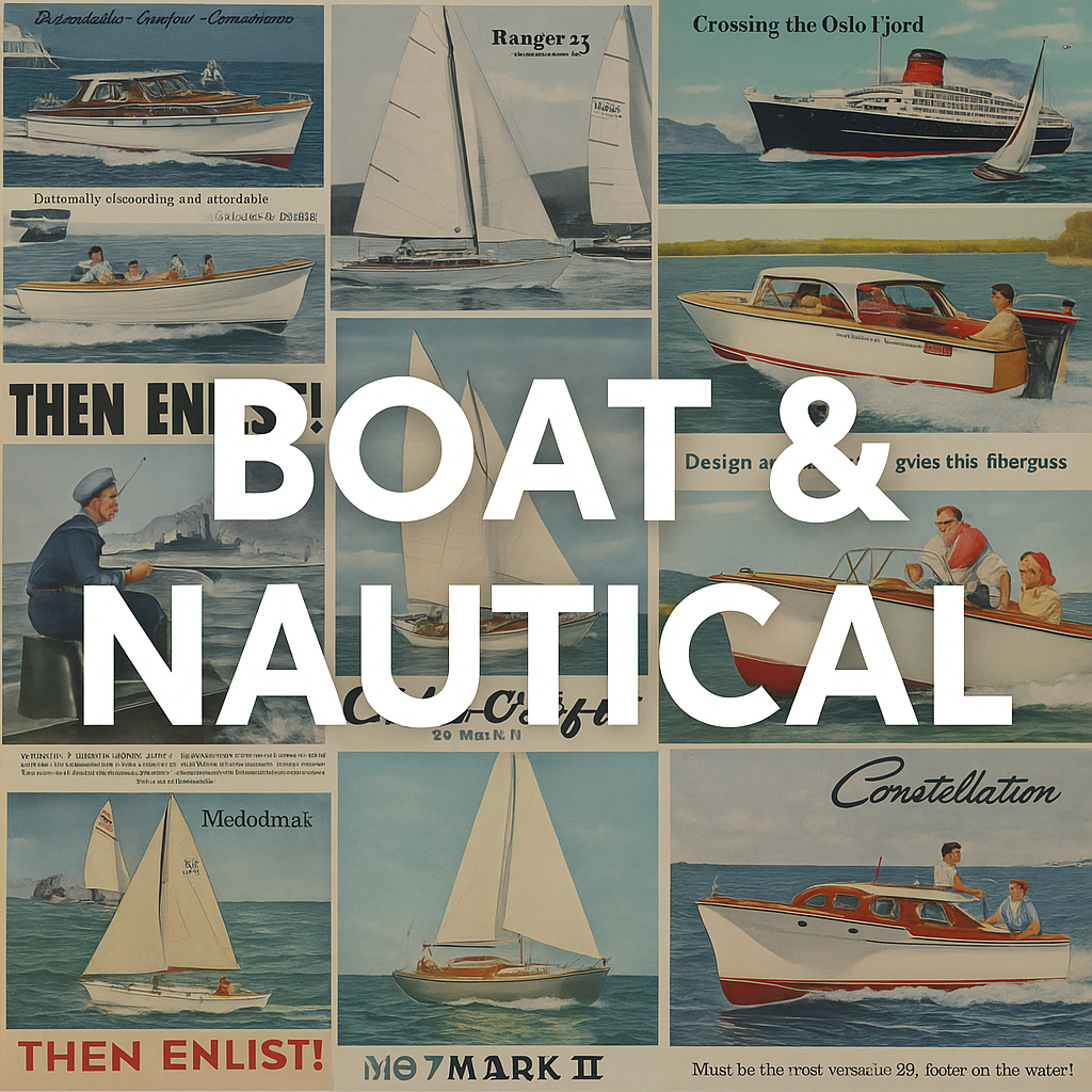 Boat and Nautical magazine print advertising