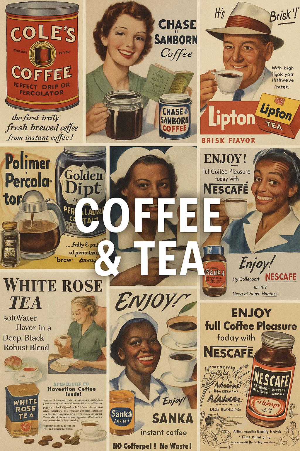 coffee & tea magazine print advertising