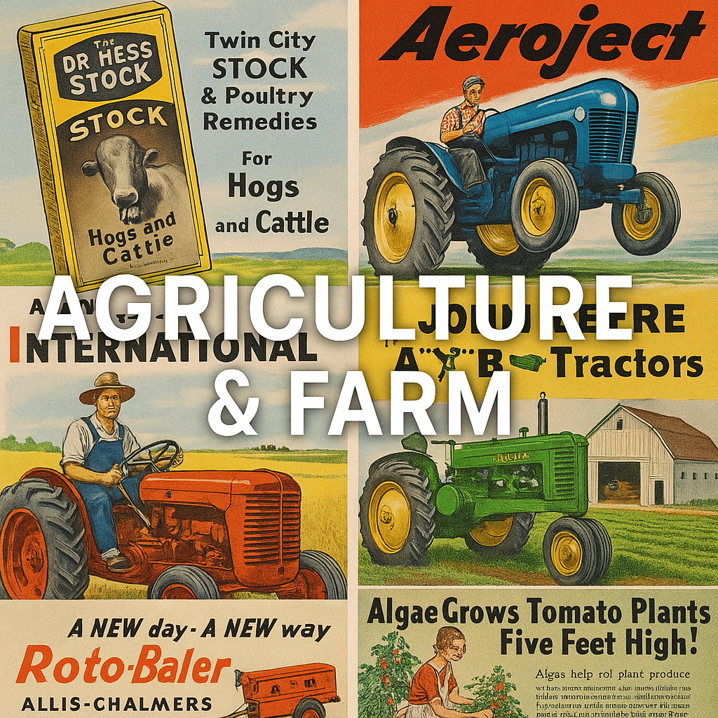 Agriculture & Farm magazine print advertising