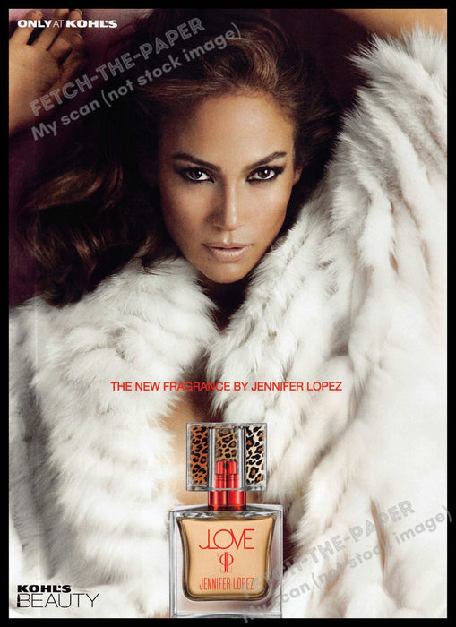 JLove 2010s Magazine Print Advertisement 2013 Jennifer Lopez (Not the perfume)
