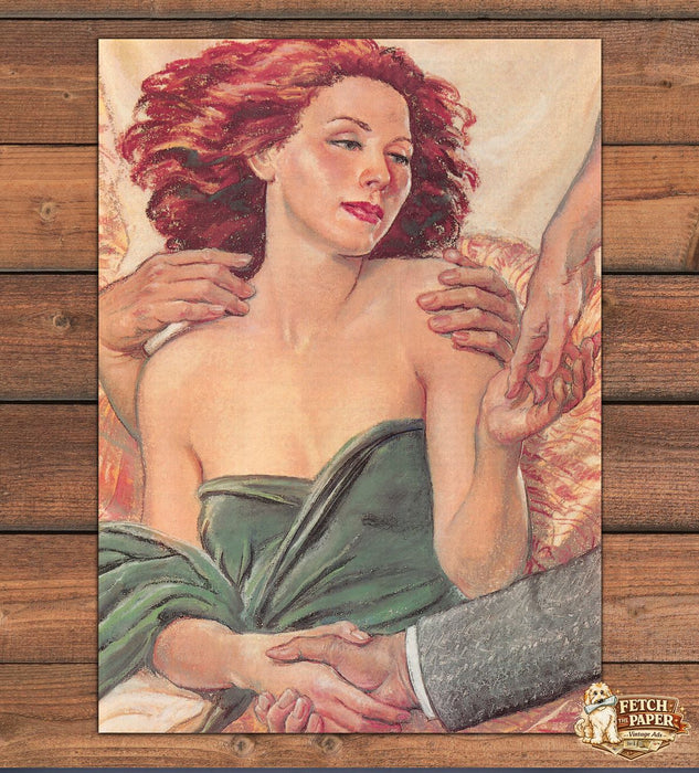 Alicia Czechowski “Amazing Power of Touch” Magazine Illustration 1991 1990s
