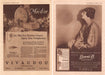 1920s Mai d'or Powder & Bonnie-B Print Advertisements Front / Back Ad 1921