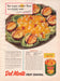 1940s Del Monte Fruit Cocktail Festive Fruit Salad Print Advertisement 1949