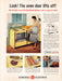 1950s General Electric G-E Keyboard Ranges Appliance Print Advertisement Ad 1958