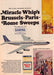 1960s Sabena Belgian World Airlines Plane Miracle Whip Print Advertisement 1965