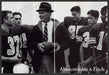 Abercrombie & Fitch 1990s Print Advertisement (2 page) 1995 Football Team Fetch the Paper!