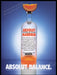 Absolut Mandrin Vodka 2000s Print Advertisement Ad 2001 Orange Slice Fetch the Paper!