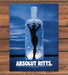 Absolut Ritts Vodka Ice Bottle Silhouette Herb Ritts Photo Print Ad 1997 1990s
