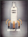 Absolut Vanilla 2000s Print Advertisement 2003 "Absolut Awe" Wafers Bowing Fetch-the-Paper