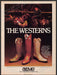 Acme Western Boots The Westerns 1970s Print Advertisement 1979 Horse Fetch-the-Paper