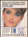 Almay 1980s Print Advertisement Ad 1986 "...is all I need" Rich Eye Colors Almay