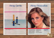 Almay Gentle Provocative Rich Lash Mascara Cosmetics Print Ad 1981 1980s (2 pgs)