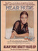 Almay Pure Beauty Make-Up 1960s Print Advertisement Ad 1969 Fetch the Paper!