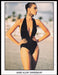 Ann Klein Swimwear 1980s Print Advertisement Ad 1989 Legs Sexy Fashion Model Fetch the Paper!