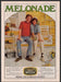 Arrow Honeydew Melon Melonade 1980s Print Advertisement 1981 Fetch-the-Paper