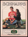 Arrow Schnapps 1980s Print Advertisement Ad 1980 Football Couple Retriever Dog Fetch the Paper!
