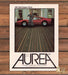 Aurea 14K Gold Italian Chains Ferrari Pucci Gown Jewelry Print Ad 1979 1970s