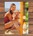 Aveeno Continuous Protection Sunblock Spray SPF 70 Beach Print Ad 2008 2000s