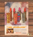 Avon Chic Sparklers Lipstick Print Pattern Cases Cosmetics Print Ad 1966 1960s