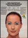 Aziza Shadow Mascara Sealer 1970s Print Advertisement 1979 Blue Eyes Face Aziza
