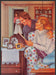 B. Levine Artist 1980s Magazine Illustration 1984 Jealous Wife Fetch-the-Paper
