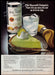 Bacardi 1970s Print Advertisement 1977 Nice and Easy Daiquiri Pie Recipe Bacardi