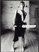 Balenciaga 2010s Print Advertisement 2013 Dress Short Hair Model Legs Attitude Fetch-the-Paper