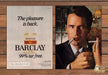 Barclay Cigarettes Man Lighter Pleasure Is Back Print Ad 1981 1980s (2 pgs)