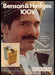 Benson & Hedges 100's 1970s Print Advertisement 1977 Man Mustache Bent Cigarette Benson & Hedges
