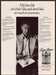 Bill Blass 1980s Print Advertisement 1984 New Woman List Likes & Don't Likes Bill Blass