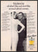 Bill Blass 1980s Print Advertisement 1985 List About Women (Not the product) Bill Blass