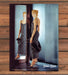 Bisou-Bisou Michele Bohbot Lace Slip Dress Mirror Model Print Ad 1998 1990s