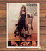 Blush Lingerie Navy Satin Slip Dress Striped Chair Bare Leg Print Ad 1979 1970s