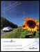Brittany Ferries 2010s U.K. Magazine Print Advertisement 2013 Sunflower