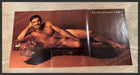 Burt Reynolds 1980s Magazine Fold Out Poster 1985 10.75" x 22" Cosmopolitan Man Burt Reynolds