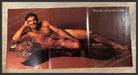 Burt Reynolds 1980s Magazine Fold Out Poster 1985 10.75" x 22" Cosmopolitan Man Burt Reynolds