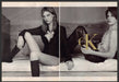 Calvin Klein Socks 2000s Print Advertisement (2 page) 2000 Legs Girl High Socks Fetch-the-Paper