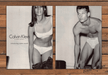 Calvin Klein Underwear Christy Turlington Sultry Print Ad 1999 1990s (2pgs)