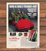 Canada Dry Trans-Am Daryl Hall John Oates Music Machine Print Ad 1983 1980s