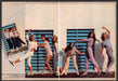 Candie's Shoes 1980s Print Advertisement (2 page) 1984 Girls Legs Dancing Fetch-the-Paper