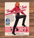 Capezio Jeenz Bootz Blonde Big Hair Red Western Shirt Legs Print Ad 1985 1980s