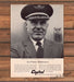 Capital Airlines Captain Mel Garlow Pilot Jet-Power Print Ad 1959 1950s