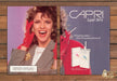 Capri Super Slims Cigarettes Amazing Taste 1980s Print Ad (2 Pages) 1989