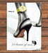 Casio Baby-G Watch Black Croc Stiletto Ankle Print Ad 1997 1990s