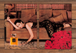 Chanel Coco Perfume Model Black Lace Gown Roses Print Ad 1997 1990s (2pgs)