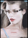 Chanel Eyewear Glasses 2000s Print Advertisement Ad 2004 Sexy Model Fetch the Paper!