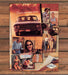 Chic Jeans "Life's an Open Road" Retro Road Trip Convertible Print Ad 1995 1990s