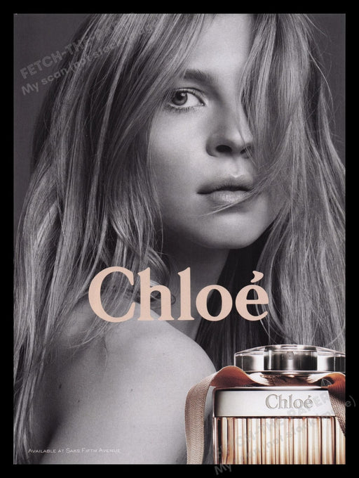 Chloe 2000s Print Advertisement Ad 2008 (Read description)
