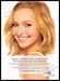 Choose Skin Health 2010s Magazine Print Ad 2013 Hayden Panettiere Tanning